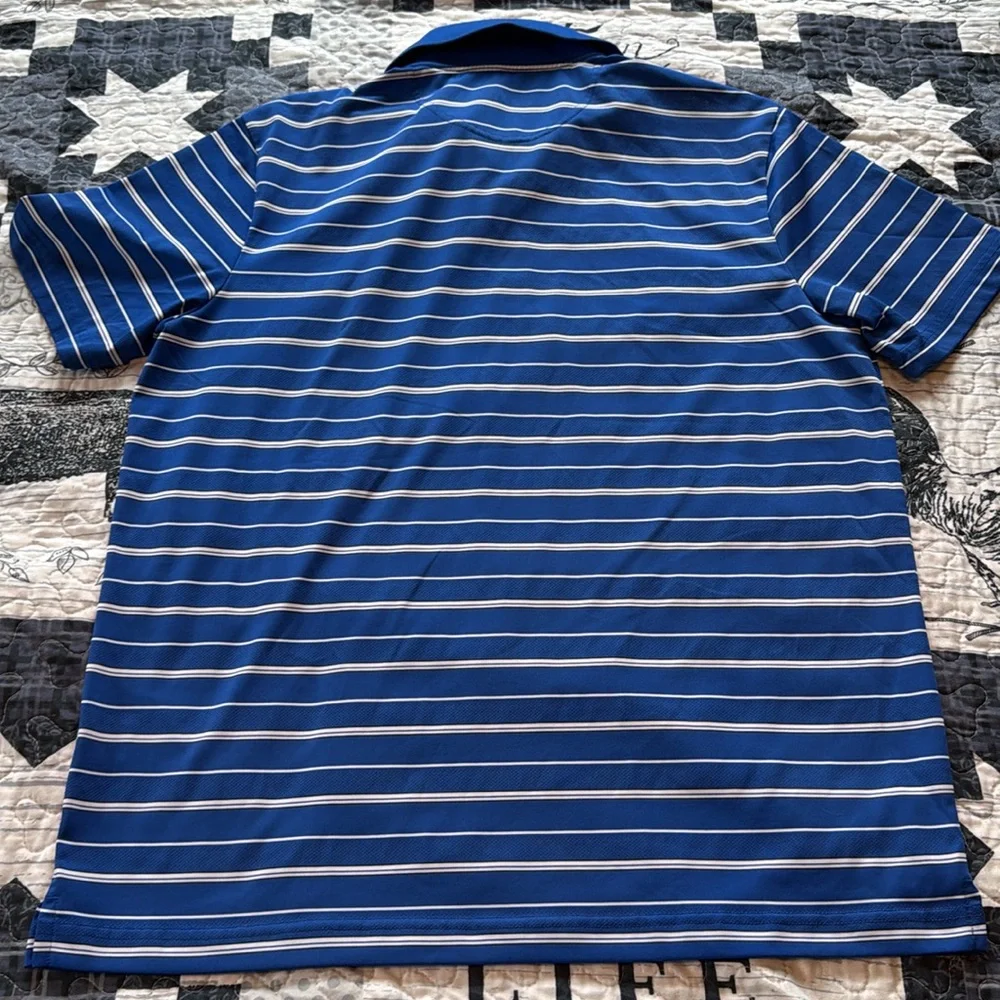 Blue striped Polo - Picture 3 of 3